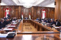 Очередное заседание Правительства Республики Таджикистан