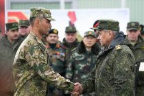 Министр обороны России наградил трёх таджикских офицеров медалями «За укрепление боевого содружества»