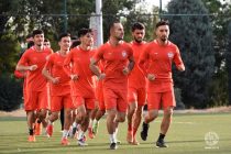 Сборная Таджикистана по футболу начала подготовку к отборочному матчу ЧМ-2022 с Японией