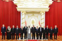 Президент Республики Таджикистан Эмомали Рахмон принял верительные грамоты от 11 вновь назначенных послов зарубежных стран