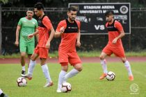 Сборная Таджикистана по футболу провела первую тренировку в Куала-Лумпуре