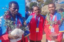 Атлет из Эфиопии установил новый рекорд в мужском забеге международного марафона ШОС