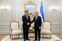 Президент Узбекистана принял Председателя города Душанбе
