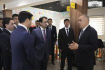 Рустами Эмомали  ознакомился с процессом обновлений в Ташкенте