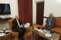 Встреча Низомиддина Зохиди с заместителем Министра иностранных дел Ирана