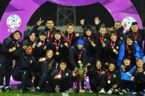 Узбекские футболистки стали чемпионами CAFA-2019 в Душанбе