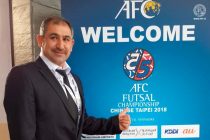 Рустам Абдуллоев будет работать в чемпионате Азии-2020 по футзалу в Ашхабаде