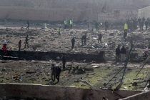 В Тегеране сообщили, что разбившийся украинский Boeing 737 загорелся в воздухе