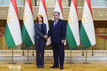 Президент Республики Таджикистан Эмомали Рахмон принял Вице-президента Международной финансовой корпорации госпожу Георгину Бейкер