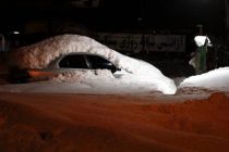 В области Западный Азербайджан Ирана выпал снег высотой 1 метр