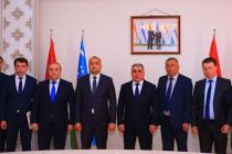 Душанбе посетила официальная делегация Главного управления Министерства внутренних дел Ташкента