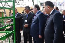 Президент страны Эмомали Рахмон осмотрел уголок живой природы в Бободжон Гафуровском районе
