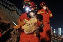 В Китае число жертв обрушения отеля выросло до 11 человек