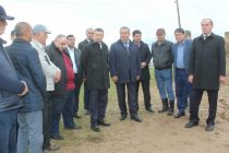 Премьер-министр Республики Таджикистан ознакомился с ходом строительства объектов в Дангаринском районе
