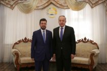 Глава МИД Таджикистана принял Посла Государства Палестина