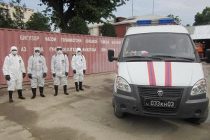 Спасатели использовали 7 тонн раствора гипохлорита для дезинфекции общественных мест в Таджикистане