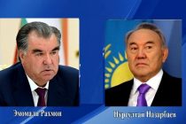 Президент Республики Таджикистан Эмомали Рахмон направил телеграмму соболезнования первому Президенту Республики Казахстан Нурсултану Назарбаеву