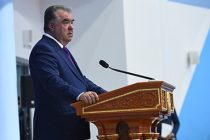 Речь Лидера нации Эмомали Рахмона по случаю сдачи в эксплуатацию спортивного комплекса в городе Душанбе