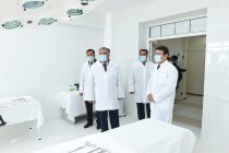 В районе Деваштич Глава государства Эмомали Рахмон открыл районную больницу №5