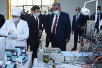 Президент страны Эмомали Рахмон сдал в эксплуатацию Промышленно-инновационный технологический парк в Дарвазском районе