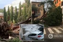 Ураган обрушился на северо-восток Италии