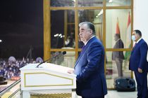 Речь Лидера нации Эмомали Рахмона на церемонии открытия стадиона в Матчинском районе Согдийской области