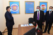 Лидер нации Эмомали Рахмон сдал в эксплуатацию административное здание Исполнительного комитета Народной Демократической Партии Таджикистана в Матчинском районе