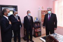 Президент страны Эмомали Рахмон открыл административное здание Исполнительного комитета Народной Демократической партии Таджикистана в Шахринавском районе