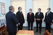 Президент страны Эмомали Рахмон открыл административное здание Исполнительного комитета Народной Демократической партии Таджикистана в Бохтаре