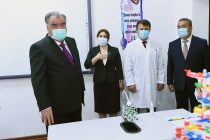 Лидер нации Эмомали Рахмон открыл новое здание Негосударственного образовательного учреждения «Медицинский колледж города Куляб»