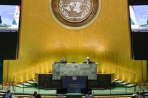 СЛУЖБА НОВОСТЕЙ ООН СООБЩАЕТ: Президент Таджикистана заявил, что  за последние шесть лет среднегодовая температура повысилась на территории страны на один градус