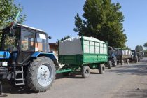 На юге Таджикистана план по сбору хлопка выполнен на 95,5%