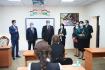 Глава государства Эмомали Рахмон открыл профессиональный лицей туризма и услуг в селе Симиганч города Вахдат