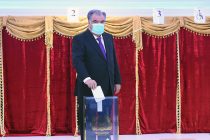 Участие Лидера нации Эмомали Рахмона в выборах Президента Республики Таджикистан