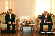 Сироджиддин Мухриддин и Такаюки Мияшита подписали Обменные ноты о взаимопонимании между Правительствами Таджикистана и Японии