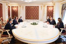 Президент Республики Таджикистан Эмомали Рахмон встретился со специальным представителем Соединенных Штатов Америки по примирению в Афганистане Залмаем Халилзадом