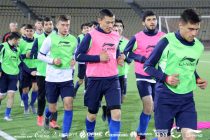 Сборная Таджикистана по футболу начала подготовку к товарищеским матчам против Бахрейна и ОАЭ