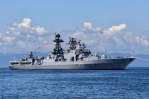 Корабль «Адмирал Виноградов» остановил нарушение госграницы России эсминцем ВМС США