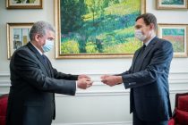 Посол Таджикистана вручил копии верительных грамот заместителю министра иностранных дел Украины