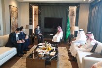 Встреча заместителя Министра иностранных дел Таджикистана с главой МИД Саудовской Аравии