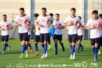 Национальная сборная Таджикистана по футболу провела первую тренировку в Дубае