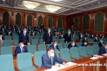 Завтра состоится четвёртая сессия Маджлиса народных депутатов города Душанбе шестого созыва