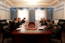 Сироджиддин Мухриддин принял посла США и нового директора  Агентства США по международному развитию в Таджикистане
