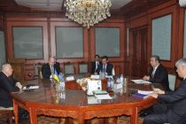 Председатель Хатлонской области встретился с Послом Украины в Таджикистане