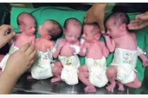 ВПЕРВЫЕ  В ТАДЖИКИСТАНЕ! В новогоднюю ночь в Кубодиёнском районе произошло настоящее чудо: женщина  родила пятерняшки