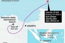 КРУШЕНИЕ САМОЛЕТА  В ЯВАНСКОМ* МОРЕ. Сразу после вылета из аэропорта Джакарты была потеряна связь с пассажирским самолетом Boeing 737