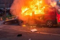 В новогоднюю ночь во Франции подожжён 861 автомобиль