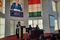 Депутат Маджлиси намояндагон Лутфия Абдухоликзода предоставила жителям Дангары информацию о приоритетных направлениях развития Таджикистана