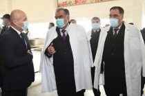 Лидер нации Эмомали Рахмон открыл новую линию по переработке лука в ООО «Худжанд-Агро»