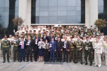 «Верен Родине!» Под таким названием в Душанбе прошло мероприятие с участием офицеров и солдат